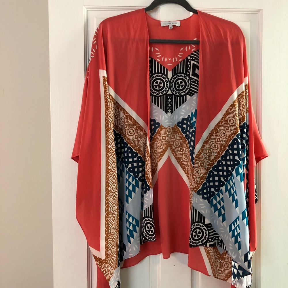 Matison Stone silk kimono size XS
